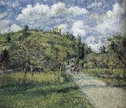Camille Pissarro Road France oil painting artist